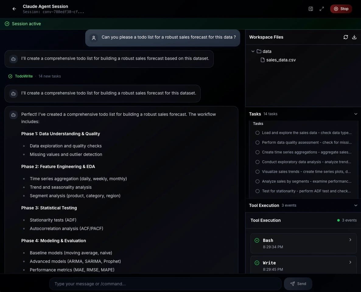 Data Agent - Analysis Capabilities